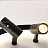 Серия потолочных светильников со светодиодным кольцом и двумя вращающимися плафонами цилиндрической формы Garb фото 11